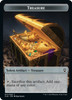 Commander Legends: Battle for Baldur's Gate - Saproling / Treasure Foil Token | Commander Legends: Battle for Baldur's Gate