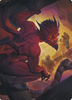 Nefarious Imp Art Card (#19) | Commander Legends: Battle for Baldur's Gate