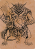 Thrakkus the Butcher Art Card (#77)