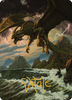 Ancient Bronze Dragon Art Card (#3) (Gold Signature)