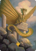 Ancient Gold Dragon Art Card (#5) (Gold Signature)