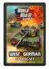 World War III: Team Yankee - West German Tin (x20 Tokens, x2 Objectives, x16 Dice)