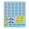 World War III: Team Yankee - Czechoslovak Decals (x4)