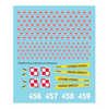 World War III: Team Yankee - Polish Decals (x4)