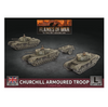 Flames of War - Churchill Armoured Squadron (x3 Plastic)