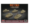 Flames of War - Sherman Armoured Troop  (x5 Plastic)
