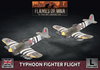 Flames of War - Typhoon Fighter-Bomber Flight (x2 Plastic)