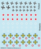 Flames of War - Axis Allies Decals (x4)
