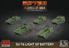 Flames of War - SU-76 Light SP Battery (x5 Plastic)