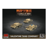 Flames of War - Valentine Tank Company (x3 Plastic)