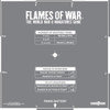 Flames of War - Etched Artillery Template