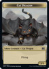 Double Masters 2022 - Cat Dragon Token | Double Masters 2022