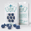 Elvish - Dice Set: Cobalt & Silver