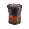 Flying Dragon - Leather Dice Cup: Black & Red