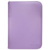 Vivid 4-Pocket Zippered PRO-Binder - Purple