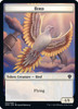 Dominaria United - Bird (#2) / Badger (foil) Token