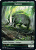 Dominaria United - Soldier / Badger (foil) Token