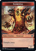 Dominaria United - Elemental / Saproling (foil) Token
