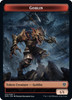 Dominaria United - Goblin / Saproling (foil) Token