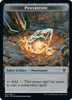Dominaria United - Saproling / Powerstone (foil) Token