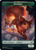 Unfinity Squirrel / Treasure #13 Token (foil) | Unfinity