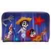 Disney: Pixar Moments Coco Miguel & Hector Performance Scene Zip Around Wallet