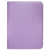 Vivid 9-Pocket Zippered PRO-Binder - Purple