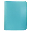 Vivid 9-Pocket Zippered PRO-Binder - Light Blue