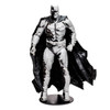 Page Punchers: Batman (Line Art Variant) 7-Inch figure with Black Adam Comic