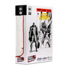 Page Punchers: Black Adam (Line Art Variant) 7-Inch figure with Black Adam Comic