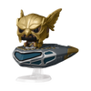 POP! Rides #286 Black Adam - Hawkman in Cruiser
