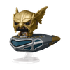 POP! Rides #286 Black Adam - Hawkman in Cruiser