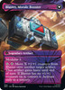 Blaster, Combat DJ // Blaster, Morale Booster (Shattered Glass Frame foil)