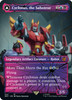 Cyclonus, the Saboteur // Cyclonus, Cybertronian Fighter (Shattered Glass Frame foil)