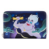 Disney: The Little Mermaid Ursula Lair Glow Zip Around Wallet
