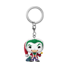 Pocket POP! Keychain: DC Super Heroes - Joker as Santa