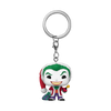 Pocket POP! Keychain: DC Super Heroes - Joker as Santa