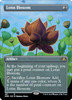 Lotus Blossom (Borderless Art foil) | Dominaria Remastered