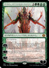 Nissa, Ascended Animist (Phyrexian Language foil) | Phyrexia: All Will Be One