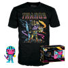 POP! & Tee: Marvel - Thanos (Blacklight) & T-Shirt set