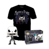 POP! & Tee: The Nightmare Before Christmas - Jack Skellington Scary Face  (Glow in the Dark & Master of Fright T-Shirt set