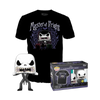 POP! & Tee: The Nightmare Before Christmas - Jack Skellington Scary Face  (Glow in the Dark & Master of Fright T-Shirt set