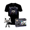 POP! & Tee: The Nightmare Before Christmas - Jack Skellington Scary Face  (Glow in the Dark & Master of Fright T-Shirt set
