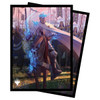 MTG Wilds of Eldraine Deck Protector Sleeves featuring Will, Scion of Peace (100)