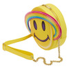 Lisa Frank: Yellow Rainbow Ring Saturn Crossbody Bag