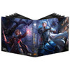 MTG Wilds of Eldraine 12-Pocket PRO-Binder featuring Will Fighting Rowan (Draft booster box art)