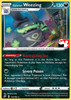 Rebel Clash 113/192 Galarian Weezing (Prize Pack League Promo Non-Holo)