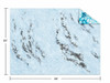 22x30" Adventure Mat - Ice Floe / Frozen Tundra