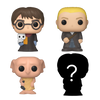 Bitty POP! Harry Potter: Harry Potter, Draco Malfoy & Dobby 4-Pack