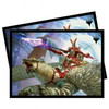 MTG March of the Machine Deck Protector Sleeves B featuring Sidar Jabari of Zhalfir (100)